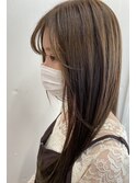 韓国風×アッシュベージュ