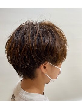 フルール たまプラーザ(Fleur) マッシュショート×パーマ