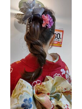 美容室グレース(GLACE) 成人式着付けヘアメイク