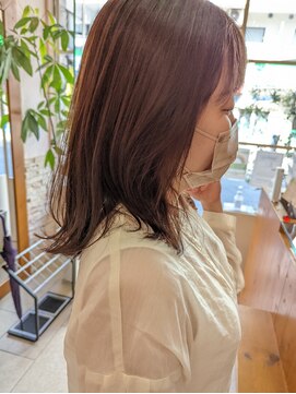 ヘアーアンドメイク エクリ 不動前店(Hair&Make equri) 柔らかベージュカラー