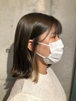 タエビスアリッサム(Taebis Alyssum)&nbsp;外ハネ可愛いボブスタイル