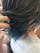 スーペリオル(Superior)&nbsp;インナーカラー×ブルー