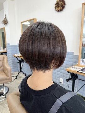 リープ(leap hair) つやつやショートボブ