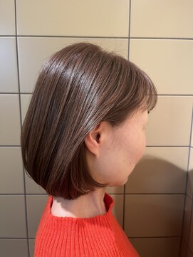 レッドハウス(RED HOUSE) 前髪ありワンカールボブ