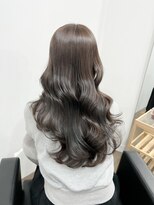 イオエ(ioe)&nbsp;前髪/アンブレラカラー/こなれミディ/イメチェン/ウェーブパーマ