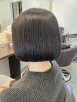 エファッセ(efface) マッシュボブ×ナチュラルカラー×重めボブ×ヘルシースタイル