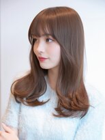 ユーフォリア エヌ 池袋サンシャイン通り店(Euphoria +n) 大人美人/外ハネボブ/春カラー/くびれミディアム/20代30代