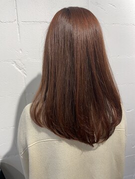 シェル 吉祥寺(shell) グレージュカラー/ボブウルフ/黒髪/ココアベージュ