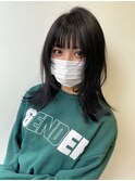 インナーカラーケアブリーチイヤリングカラーハイライトレイヤー