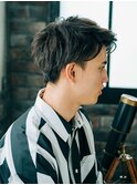 黒髪ボブルフネビージュ小顔ワンレンスペインカール