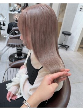 ロンド レア 天神大名店(Lond Le’a) メルティカラー/ウェーブミディアム /似合わせカットスタイル