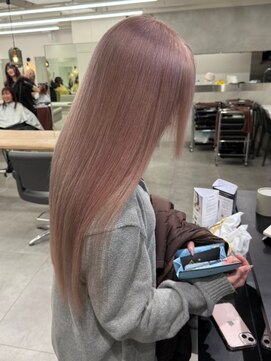 ベレーザ 渋谷(BELEZA) 12047ミルクティーベージュ髪質改善ストレートマロンベージュ