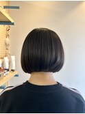 首が綺麗に見えるボブ