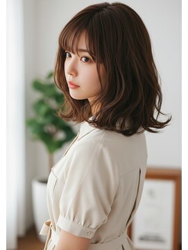 フルショウ 栄店(FURUSHO) 韓国風巻き/くびれ小顔巻き/ゆふるわモテパーマ