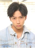 アップバングショート