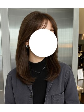 オーガニック リブ 川越(organic+live) 秋の赤み消しカラー◎小顔くびれミディ×透明感