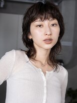 テクネ 天神大名(techne) 天神大名顔周りレイヤーカットミディアムボブタッセルボブ今泉