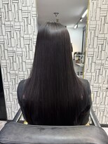 アローズ 久留米店(arose)&nbsp;大人可愛い透明感立体感グレージュ×エアストレート