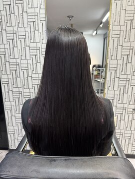 アローズ 久留米店(arose) 大人可愛い透明感立体感グレージュ×エアストレート