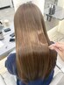 【ayami指名限定】カット+カラー+ストレート¥24630