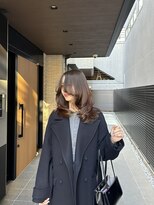 アオ ミナミアオヤマ(Ao. minami aoyama)&nbsp;似合わせレイヤー／顔周りレイヤー/レイヤー/ミディアムレイヤー
