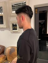 ブロック ジャポン(bloc japon)&nbsp;フェードカット×フェザーパーマ