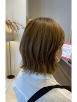 ビレアカスガイ 春日井店(BELEA)&nbsp;トレンド感◎ 切りっぱなし外はねボブで垢抜けヘアに♪