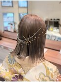 成人式アレンジ