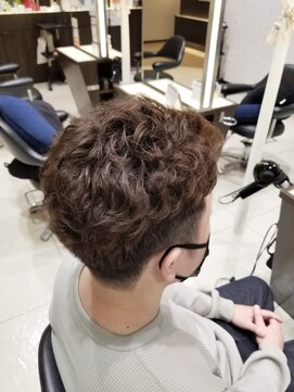 ミック ヘアアンドメイクアップ 高田店(miq Hair&Make up) メンズパーマ/ナチュラルパーマ/刈り上げパーマ/メンズスタイル