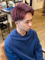 タイクーン(TYCOON)&nbsp;メンズカット/ダブルカラー/ピンクラベンダーカラー/鎌取