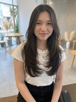 ピュットフラワー(PYT Flower) ふんわりレイヤーの抜け感ロング