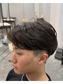 フェザーパーマ／フェザーショート/にパーマ