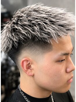 ヘアサロン ウエーブ 流山店の写真/フェードカット★ヤング~大人世代までダブルカラーオススメ★★