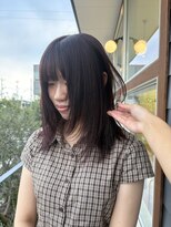 エムサロン 元総社(emusalon)&nbsp;【Yuuka】秋冬のビターな暖色ブラウン