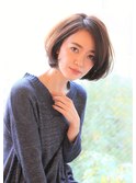 大人女子・３０代・４０代にオーダー多いボブスタイル