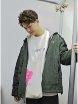 ジーンジャパン(GENE japan)&nbsp;アップバング＋パーマスタイル