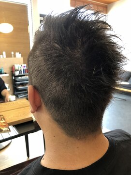 ベルポートヘア(Bellport hair) アシンメトリーハードモヒカン☆