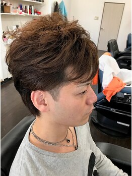 ヘア スペース フォレスト(HAIR SPACE FOREST)の写真/経験豊富なスタイリストが抜群の完成度！メンズのための計算されつくしたカットで、スタイリングしやすい◎