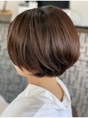 《hair make No.8》簡単スタイリングショート・担当中村