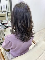 クラン 岡本(Chlan)&nbsp;夏カラーに◎艶髪ビターチョコレートカラー