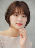 前髪あり大人ショートボブ20代30代40代【AIN.表参道】川原大地