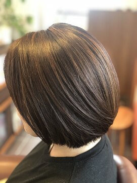 フフレヘアー(FUFRE hair) ハイライト☆ボブ