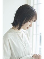 ガーデン タチカワ(garden tachikawa)&nbsp;20代30代大人かわいいうる艶髪抜け感ヘア切りっぱなしミディアム