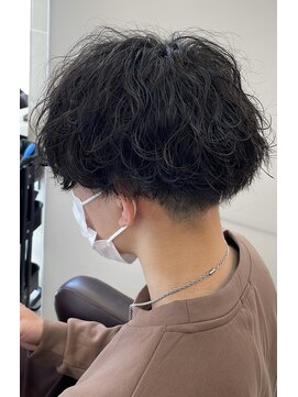 アルターリアン(aL ter LieN) 波巻きパーマ×マッシュ《aL-ter LieN ノノヤマ》メンズ　パーマ