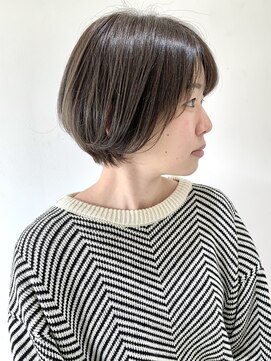 フォーク FOLK 【FOLK】透明感ブルージュ☆似合わせ内巻きサラサラボブ♪