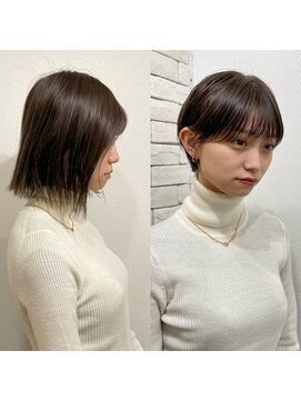 メモリーズ 銀座(Memories) ショートボブ/大人巻き/ぷつっとボブ/ナチュラルモード/銀座駅