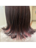 シャンプーボーイ&nbsp;ミルキーピンク×インナーカラー♪