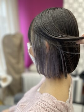 ルフレ 新宿本店1st(Reflet) お客様カタログ#新宿髪質改善ブリーチハイトーンエクステ韓国