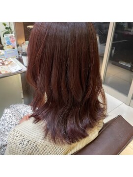 フォルテ 草薙店 暖色 ピンクブラウン 西村ひより