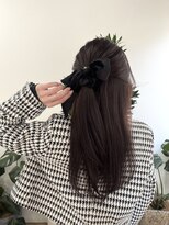 ピープスアンドスー 表参道 渋谷(Peeps&Suu.) ヘアアレンジ/ダークラベンダー/髪質改善TR/韓国レイヤー